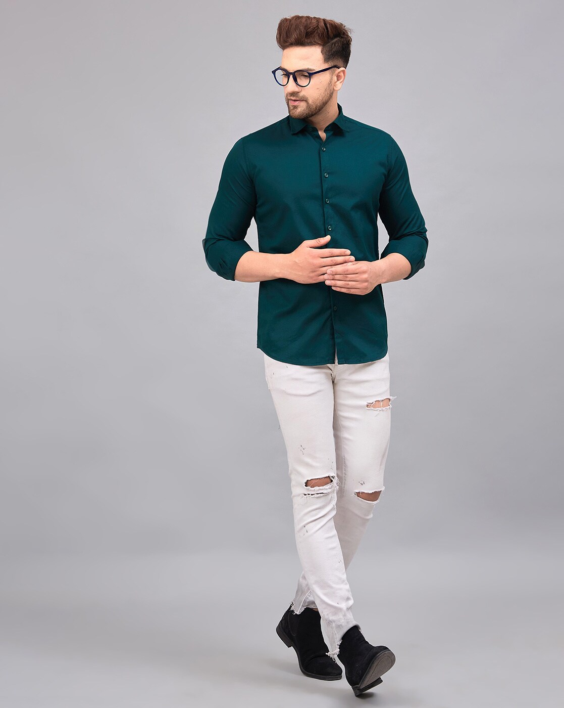 LOUIS MONARCH Men Military Camouflage Casual Green Shirt - Buy LOUIS  MONARCH Men Military Camouflage Casual Green Shirt Online at Best Prices in  India