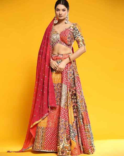 Flared Lehenga - Buy Flared Lehenga Choli Online | Myntra