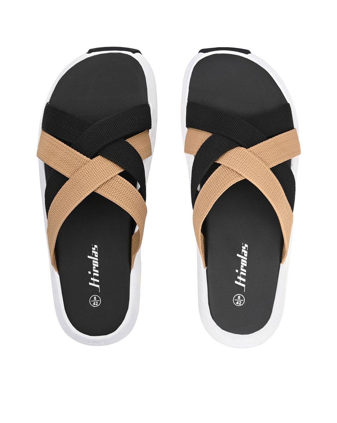 Buy Black Sandals for Men by HIROLAS Online Ajio