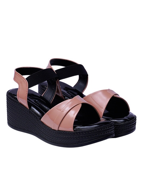 Buy Women Peach Casual Sandals Online - 464799 | Allen Solly