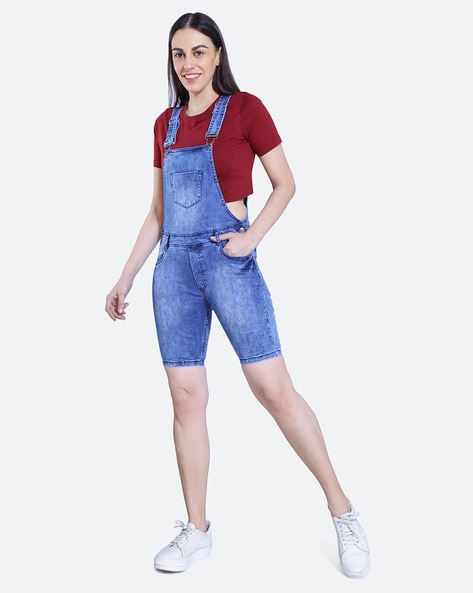 White Stuff Strappy Denim-Linen Blend Dungarees, Light Blue at John Lewis &  Partners