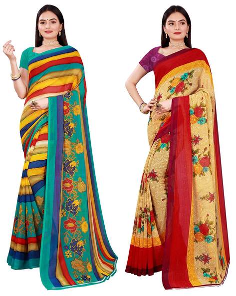 ट्रेंडी डिजाइन पैटर्न वाली हैं ये किफायती Saree Under 700, इनमें कई शानदार  कलर रेंज भी हैं उपलब्ध - try these womens saree under 700 rs to get  traditional look - Navbharat Times