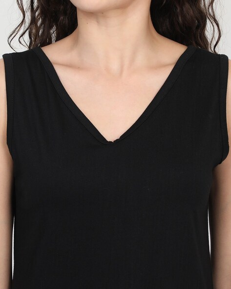 Buy Black Tops for Women by ECOLINE CLOTHING Online