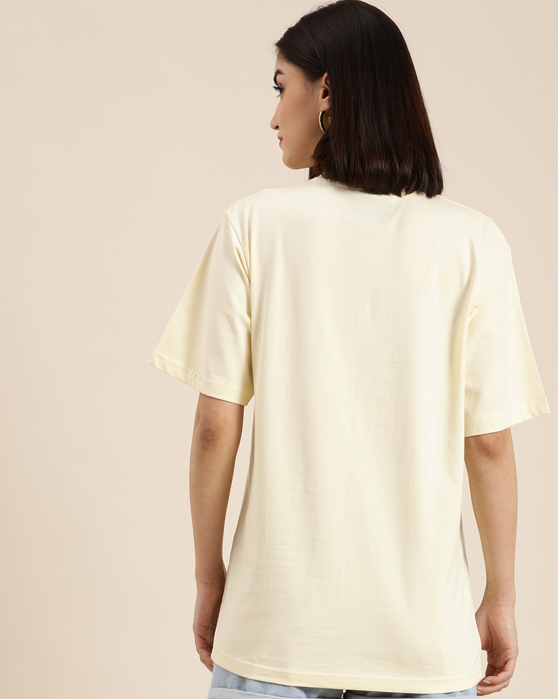 Buy Cream Tshirts for Women by DILLINGER Online