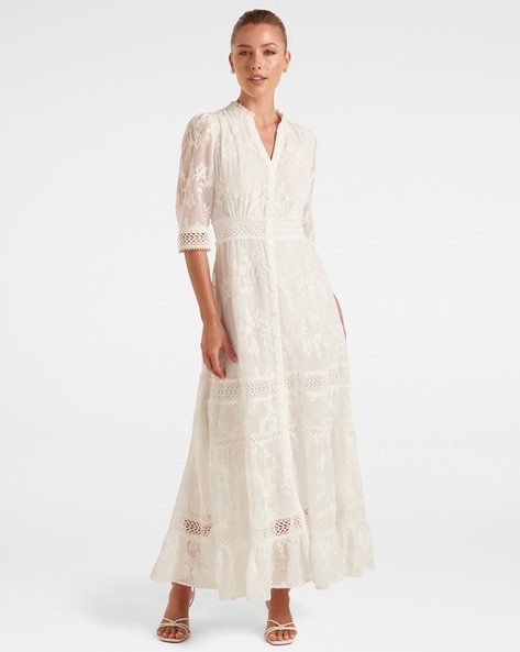 Buy White Dresses for Women by KARMIC VISION Online | Ajio.com