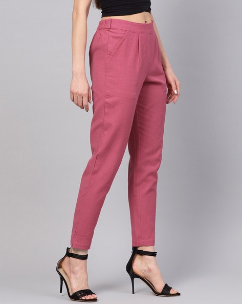 Cotton Straight Pants | Stretchable Formal Pants | Get Upto30% off