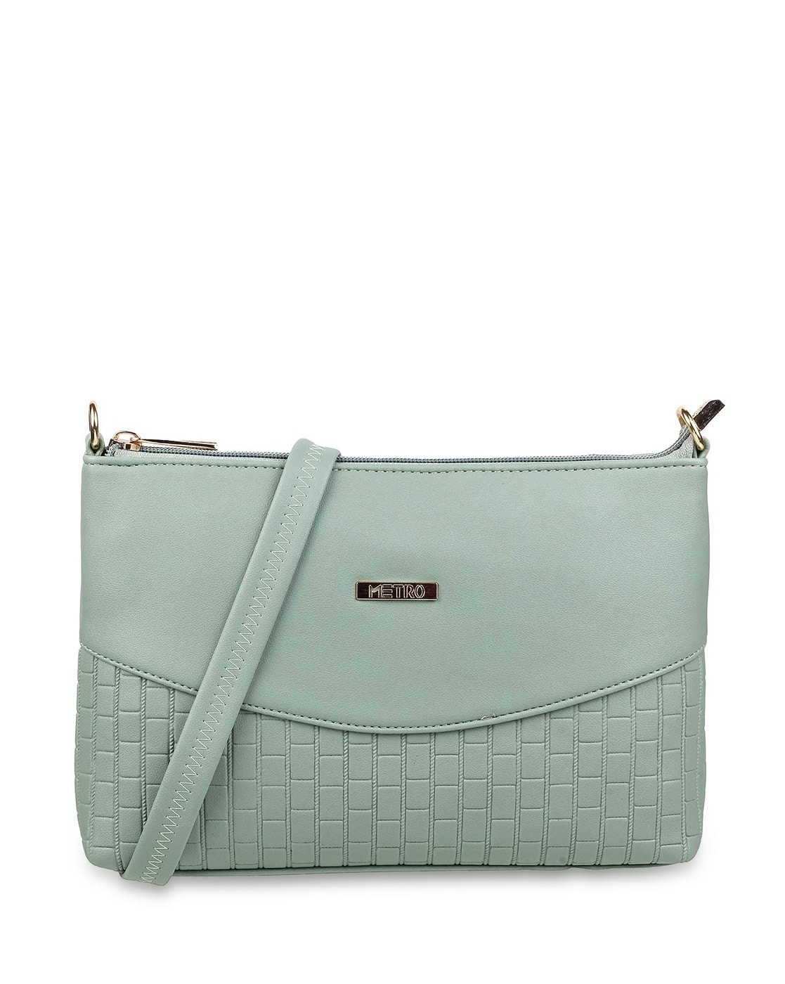 Buy Green Handbags for Women by Metro Online | Ajio.com