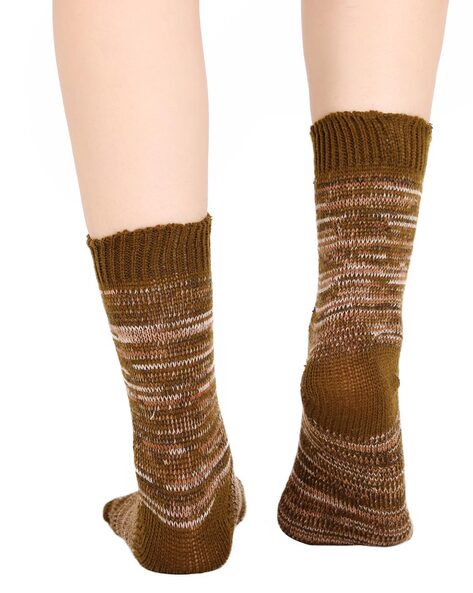 Buy Brown Socks & Stockings for Women by Bharatasya Online