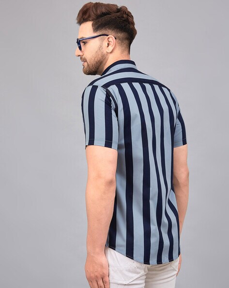 Buy Blue Shirts for Men by LOUIS MONARCH Online