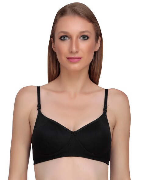 Liigne Transparent Strap Padded Bra For Women