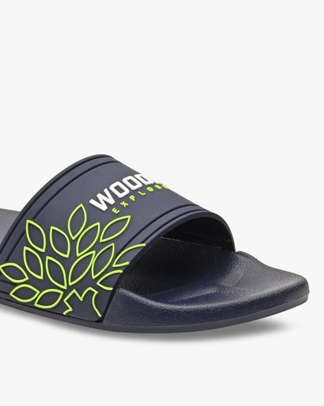 Navy discount slides mens