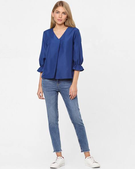 ISCENERY BY VERO MODA Orchid Top with Poet Sleeves