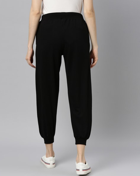 Women Fitted Joggers with Insert Pockets