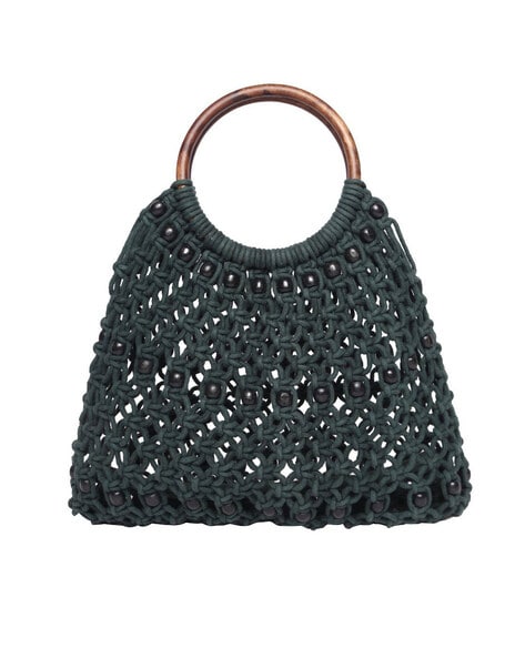 Bag, tote bag, red net bag, macrame bag, crochet bag/color customization -  Shop glorystyle Handbags & Totes - Pinkoi