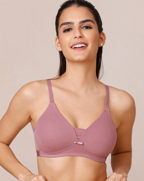 Buy Nykd By Nykaa Wireless Everyday Cotton Bra for Women Daily Use-Wire-Free  Shaping Bra, Padded, 3/4th Coverage Online at Best Prices in India -  JioMart.