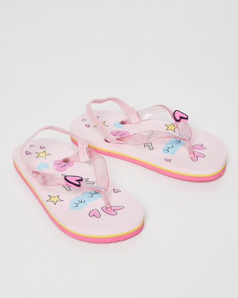Buy Pink Flip Flops & Slipper for Girls by Fame Forever by
