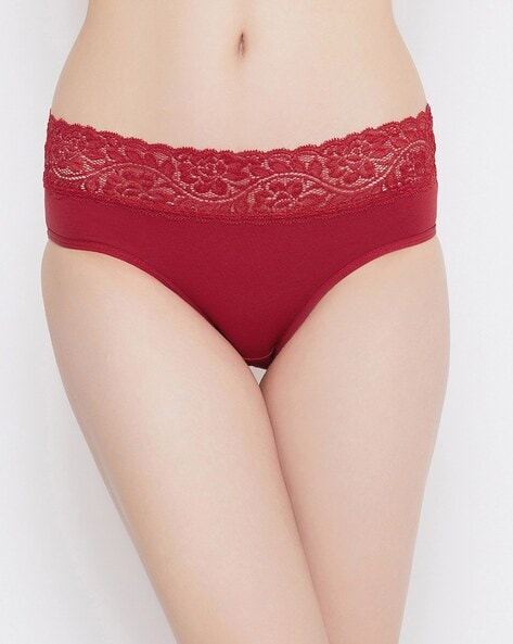 Buy Red Panties for Women by Clovia Online