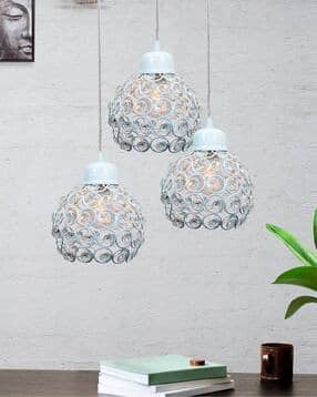 homesake Set of 3 Dual Crystal halfglobe Decorative Lights-picture-10