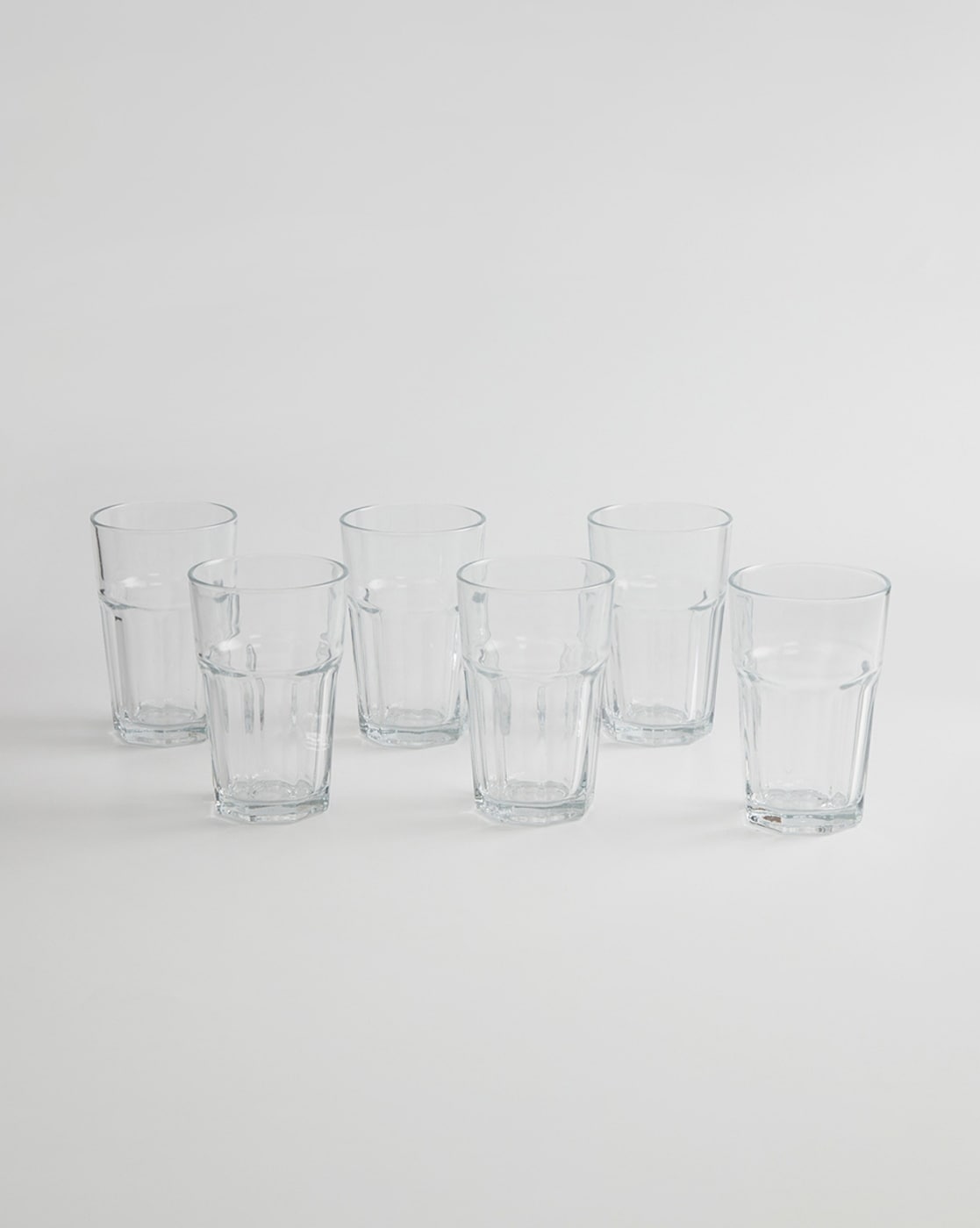 6 White Glass Set, For Home, Size: Medium at Rs 250/set in Kolkata