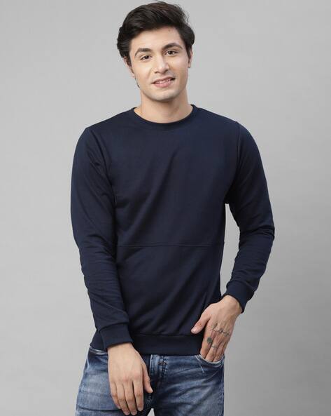 Buy Navy Blue Sweatshirt Hoodies for Men by RIGO Online