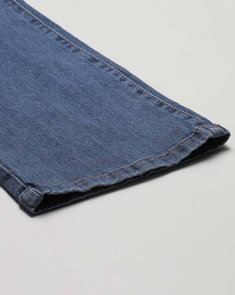 Zara Solid Blue Jeans Size 10 - 42% off