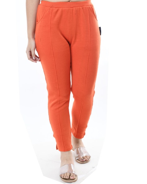 Buy Blue Trousers & Pants for Women by INDIWEAVES Online