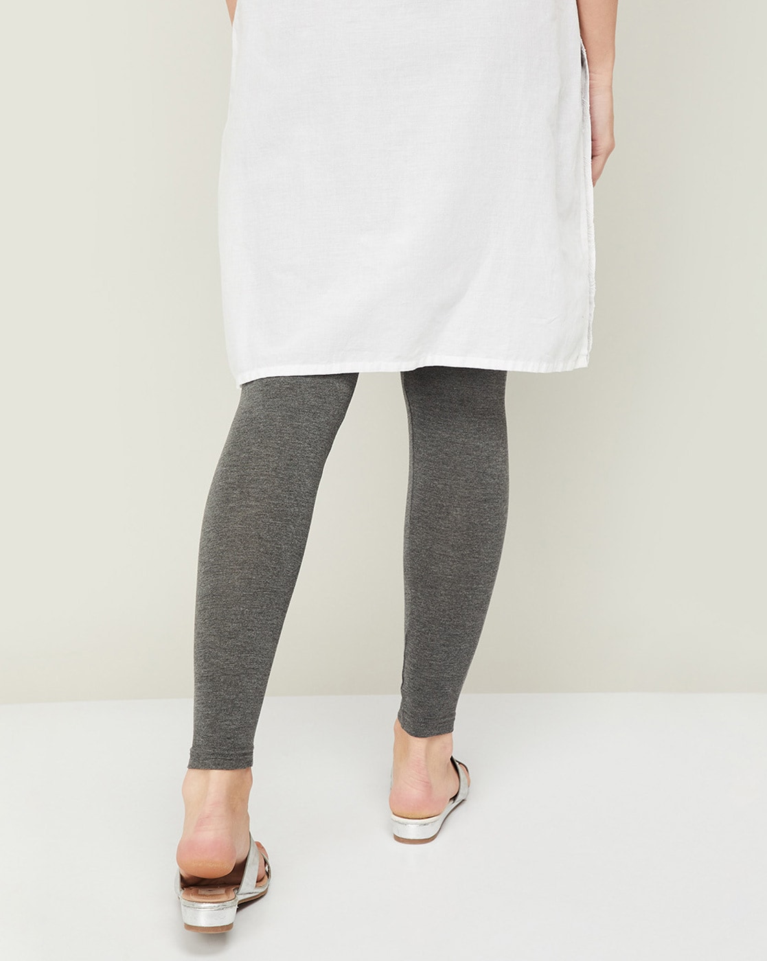 Buy Grey Leggings for Women by Melange by Lifestyle Online Ajio