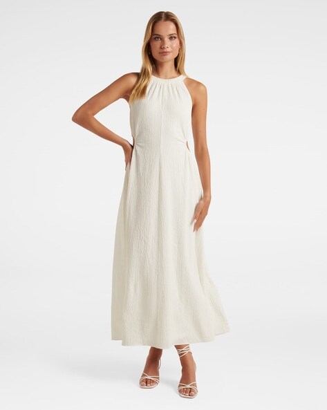 White Women Dresses Forever New - Buy White Women Dresses Forever New  online in India