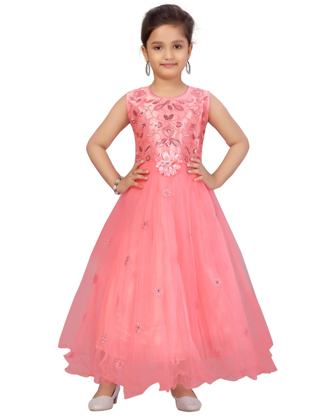 Lazzly Women Fit and Flare Pink Dress  Buy Lazzly Women Fit and Flare Pink  Dress Online at Best Prices in India  Flipkartcom