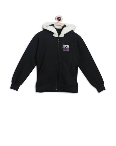 Buy Black Sweatshirts Hoodie for Girls by Fashionable Online