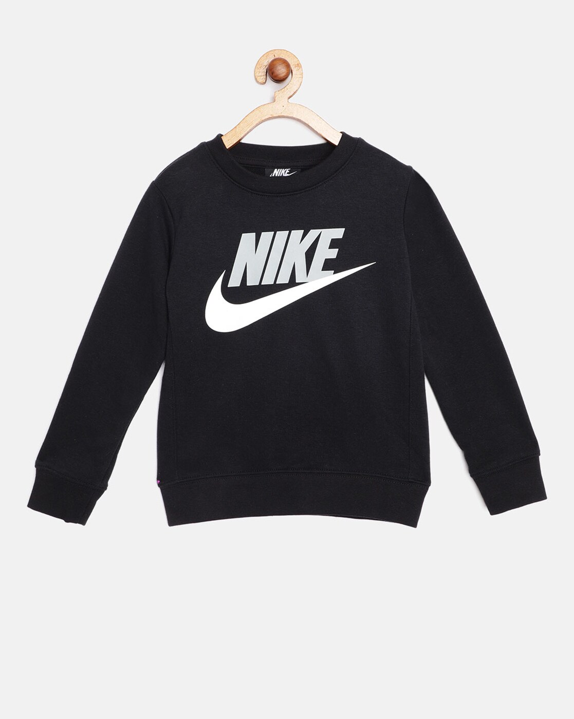 Nike futura all hotsell over print crew sweatshirt