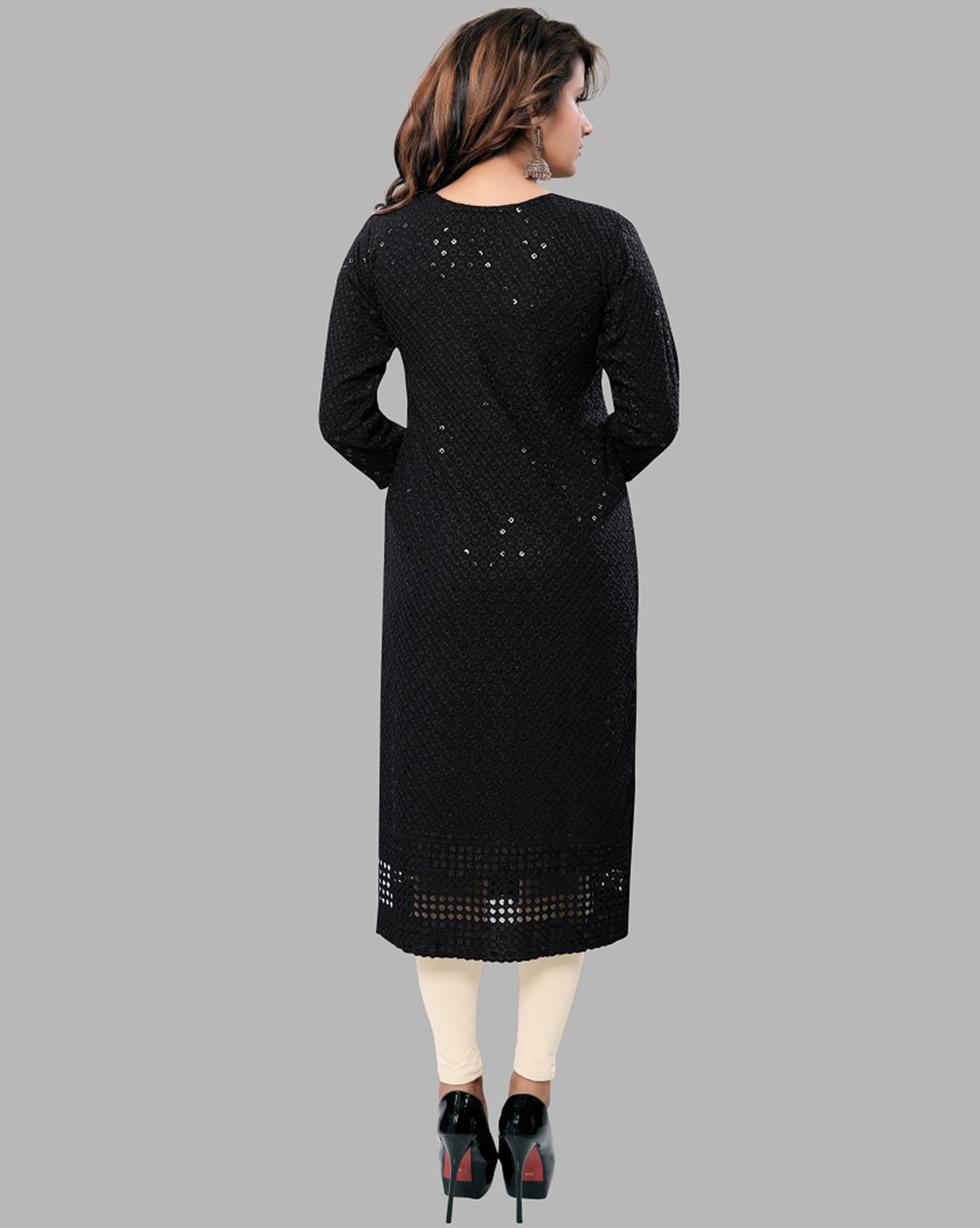 Buy Black Kurtas for Women by DREAM & DZIRE Online