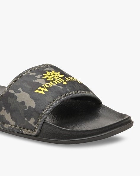 Buy Olive Green Flip Flop Slippers for Men by WOODLAND Online