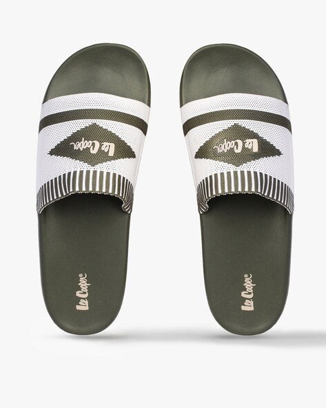 Lee Cooper Men Logo Print Sliders