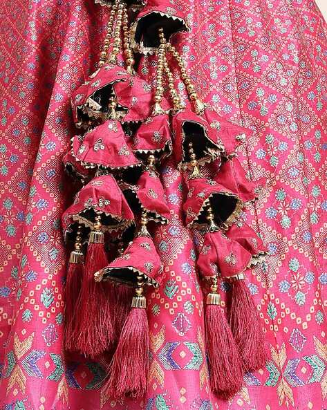 Inhika Set of 2 Decorative Tassel Hanging for Blouse India | Ubuy