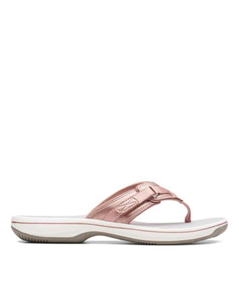 Clarks Slip-On Flat Sandals