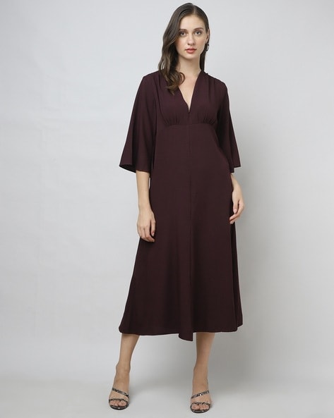 Buy Deep Plunge Dress Online In India -  India