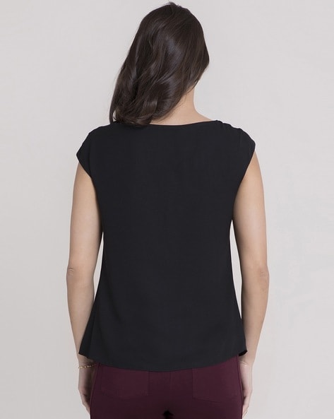 Buy Black Tops for Women by Fable Street Online