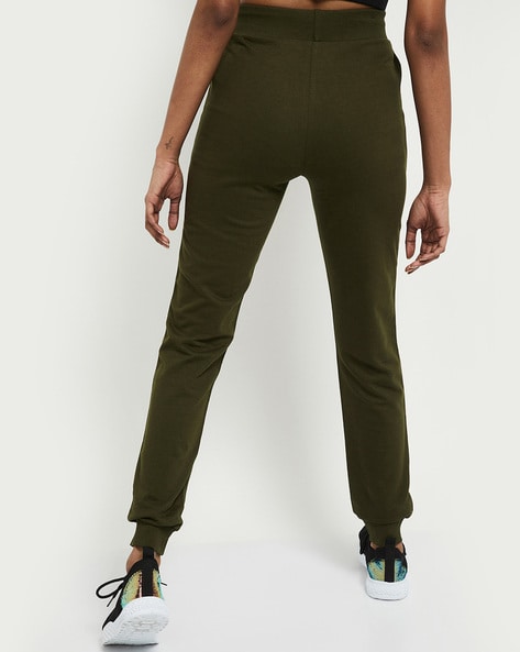 Women Cuffed Joggers with Drawstring