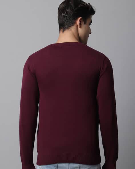Back Wine Pullover Buy XYXX Wine Regular Fit Sweatshirt For Men