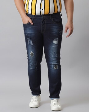 Buy Blue Jeans for Men by RAGZO Online