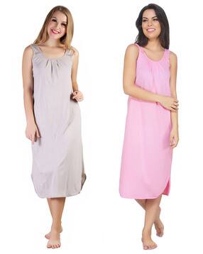 blazon Solid  Sleeveless Slip-picture-14
