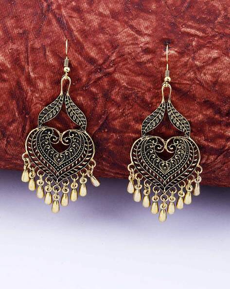 Buy Gold Earrings for Women by Bergo Jewels Online