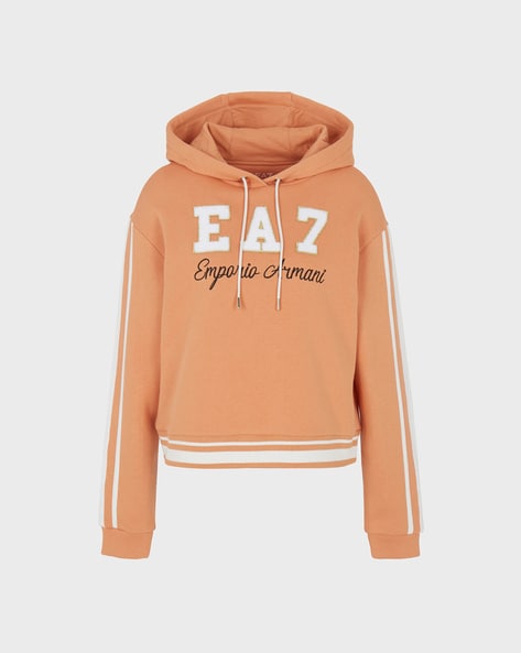 Buy Pink Sweatshirt Hoodies for Women by EA7 Emporio Armani Online Ajio