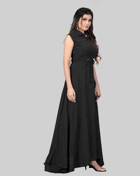 Black dress for freshers 2024 party