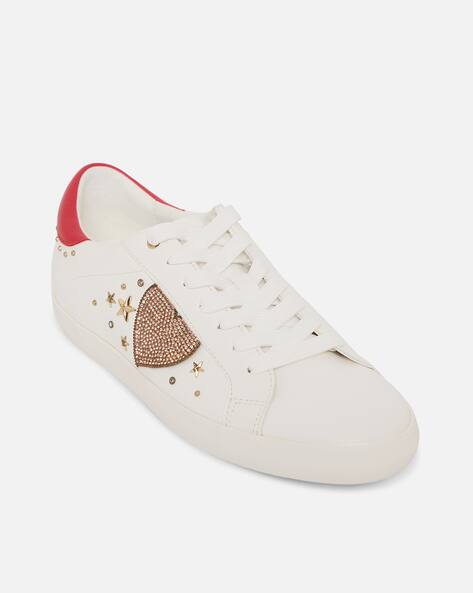 ALDO Embellished Lace-Up Sneakers