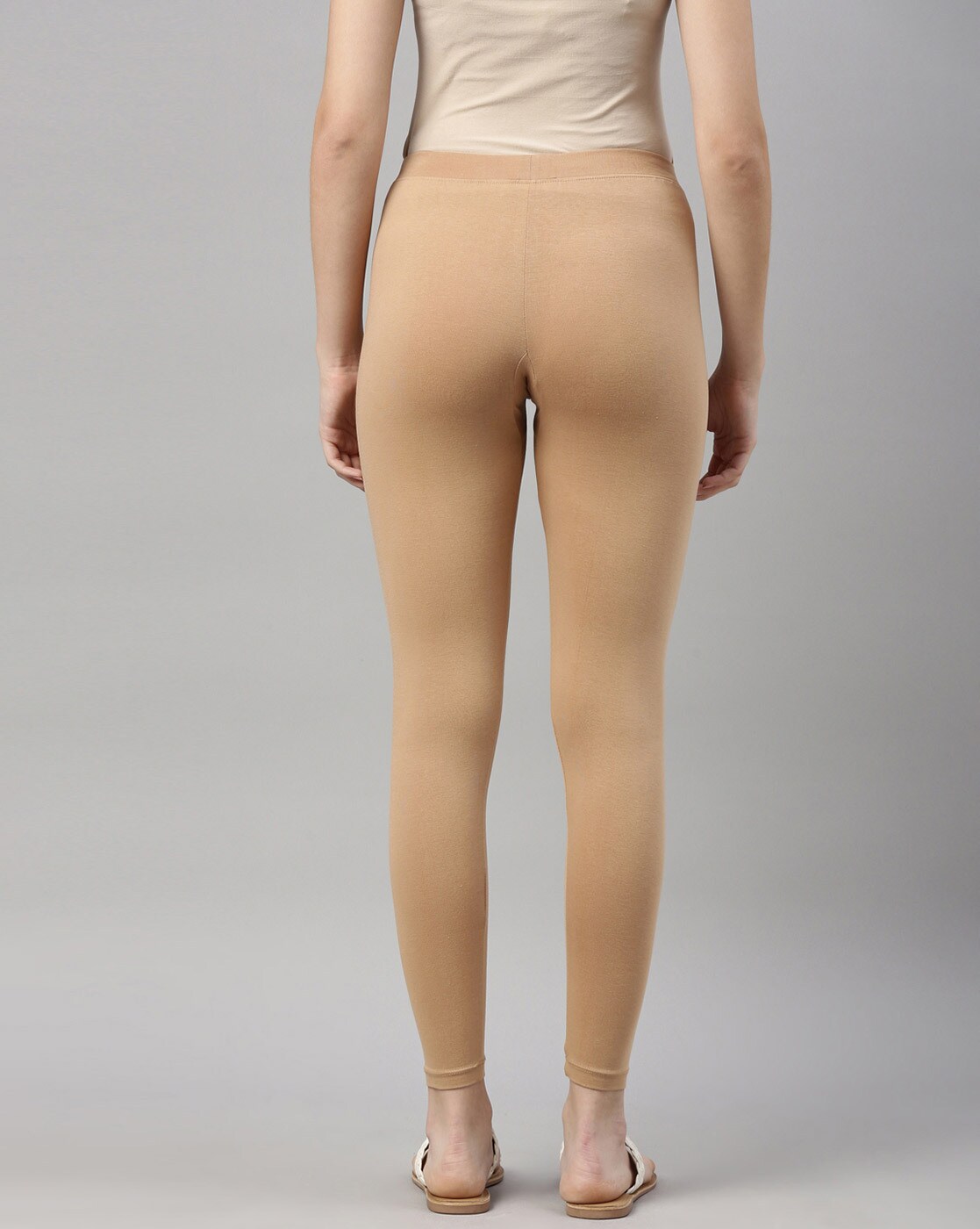 Skin Color (Beige) Mid Waist Ladies Beige Cotton Legging, Casual Wear, Slim  Fit at Rs 399 in Coimbatore