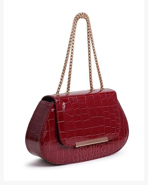 Maroon color outlet bag