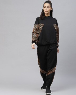 Buy Black Tracksuits for Women by LAABHA Online