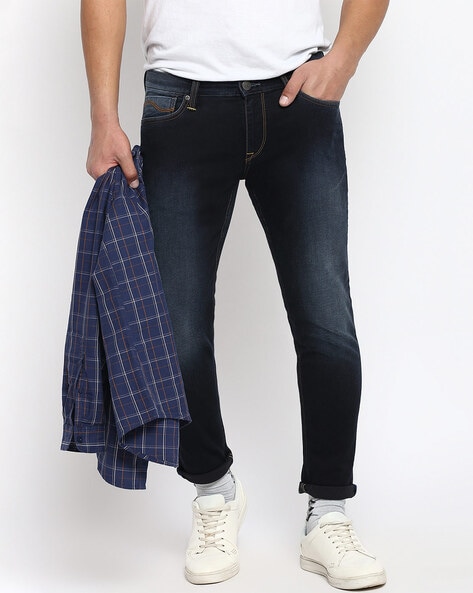 Lee Low-Rise Fixed Waist Jeans